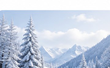 冬土用の雪景色